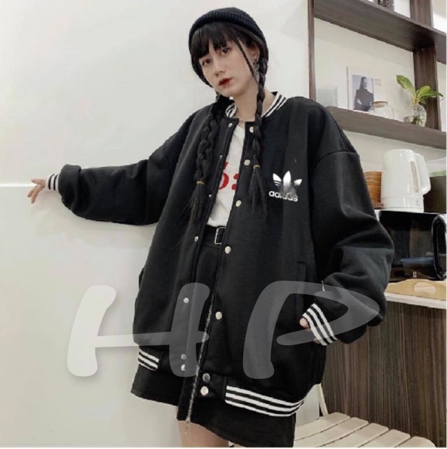 Áo bomber logo đát HDN876 | BigBuy360 - bigbuy360.vn