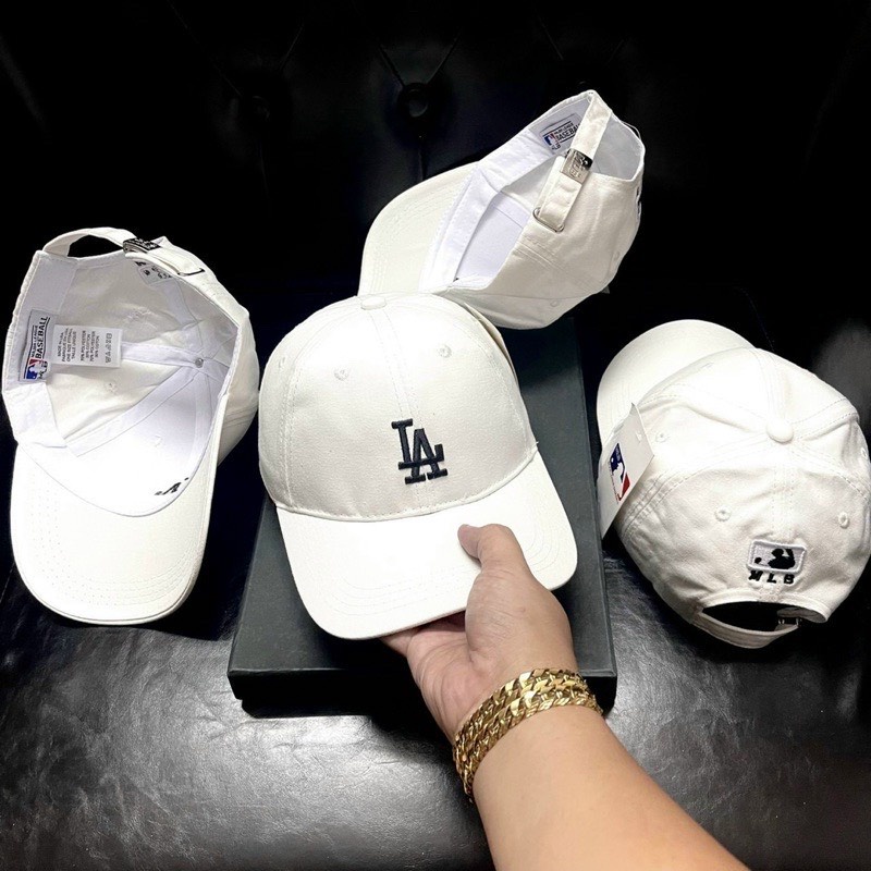 Mũ lưỡi trai MLB thêu nổi chữ NY, LA hot trend
