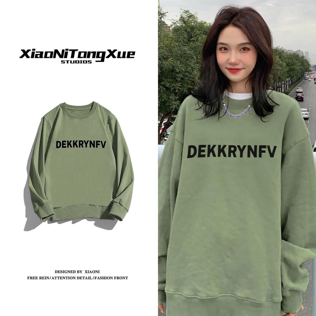 (ORDER) Áo nỉ da cá DEKKRYNFV cho cả nam và nữ