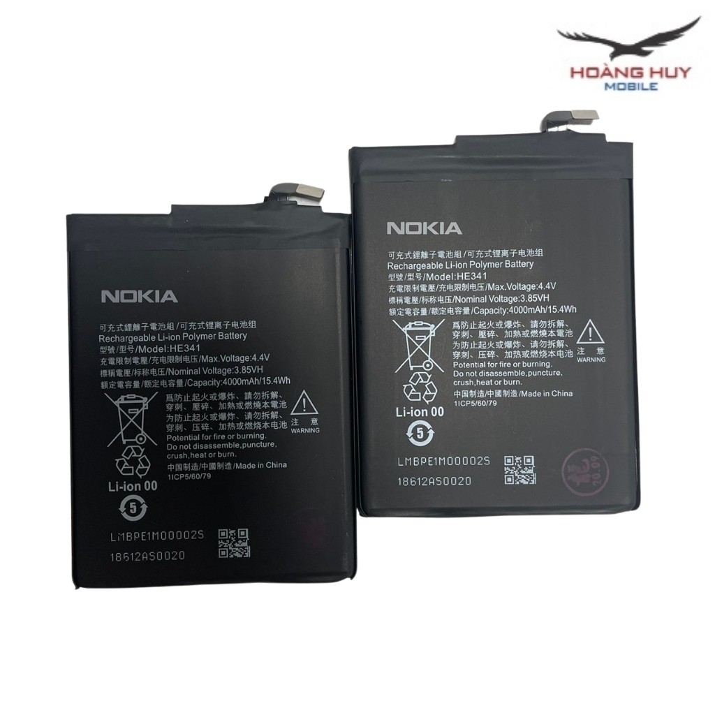 Pin Nokia 2.1 HE341 Dung Lượng 4000mAh Zin Hàng Nhập Khẩu Bảo Hành 6 Tháng 1 Đổi 1