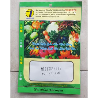 HẠT GIỐNG RAU TẦN Ô -( CẢI CÚC )- 50 GR