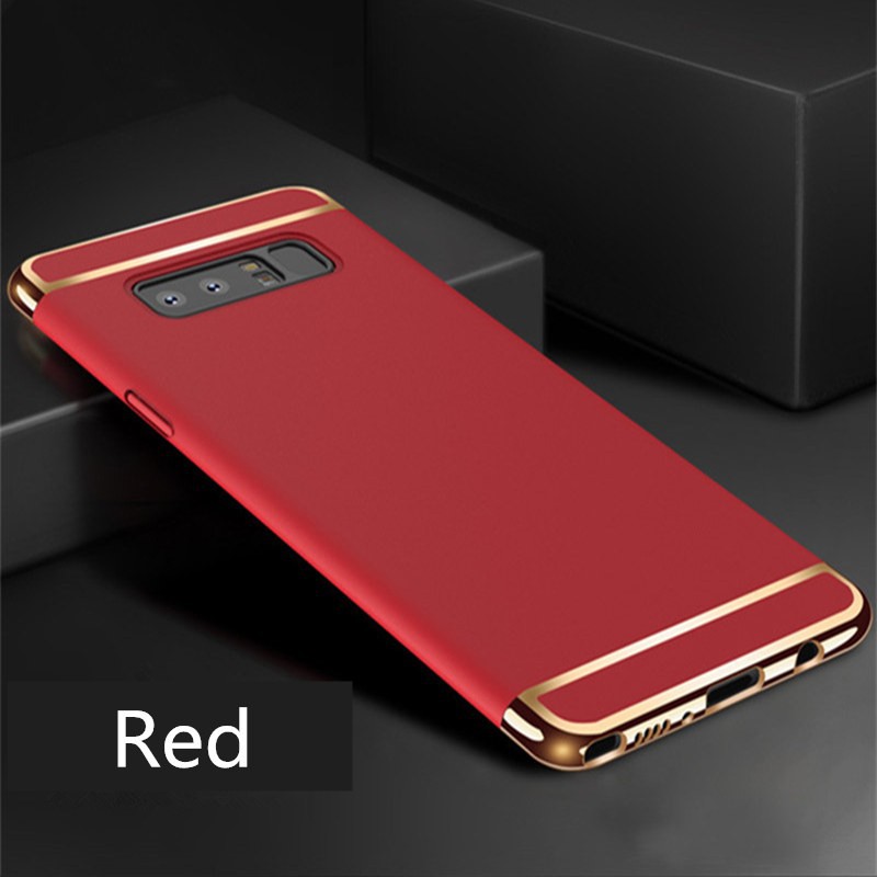 Luxury 360 full 3in1 PC case for Samsung Galaxy Note 8 S7 edge Matte Hard Cover