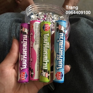 Lọ 30 thanh kẹo xê bò sữa hương trái cây