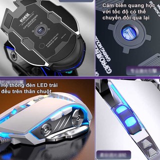 Chuột Gaming Silver Eagle G3PRO E-Sports Nút Smart Macro LED Quang USB [Rẻ Vô Địch]