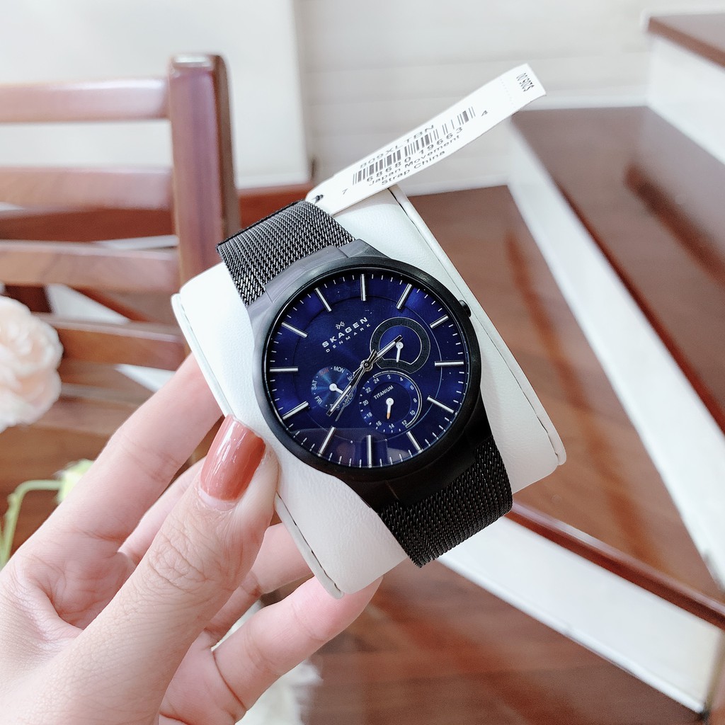 ĐỒNG HỒ NAM SKAGEN TITANIUM 809XLTTM ,809XLTBB ,809XLTRB ,809XLTBN , SIZE 40MM (KINGWATCH)