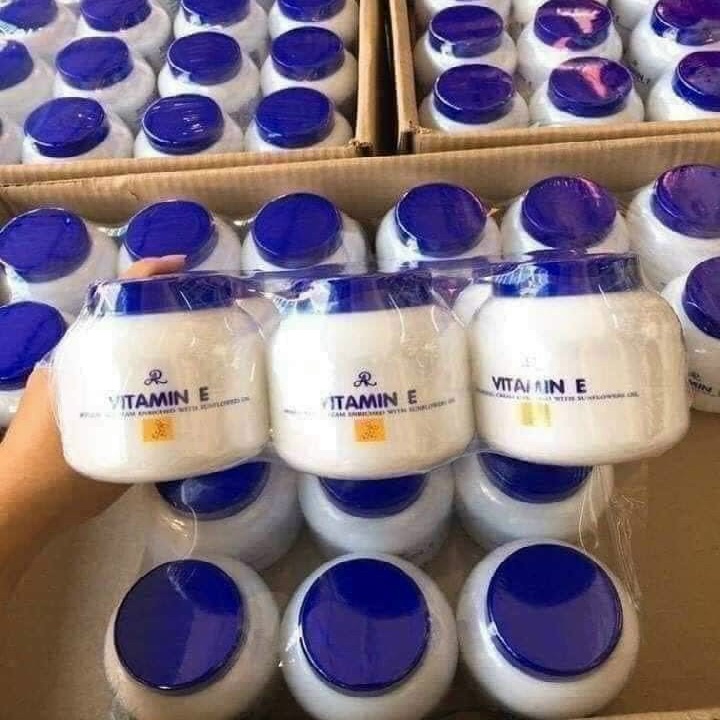 Kem dưỡng ẩm cho da mềm mịn Aron vitamin E Thái 200g thích hợp cho da thường da khô nứt nẻ bong tróc da nhạy cảm | BigBuy360 - bigbuy360.vn