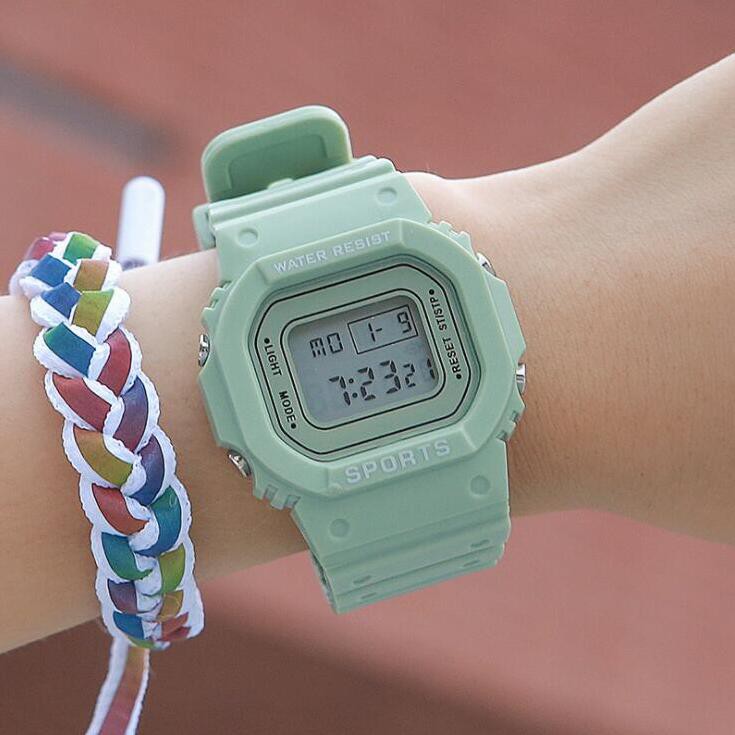 Đồng Hồ Điện Tử Unisex Chống Thấm Nước Phong Cách Thể Thao Thời Trang Hàn Quốc | BigBuy360 - bigbuy360.vn