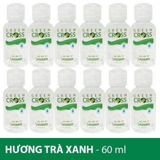Combo 12 chai gel rửa tay green cross 30ml