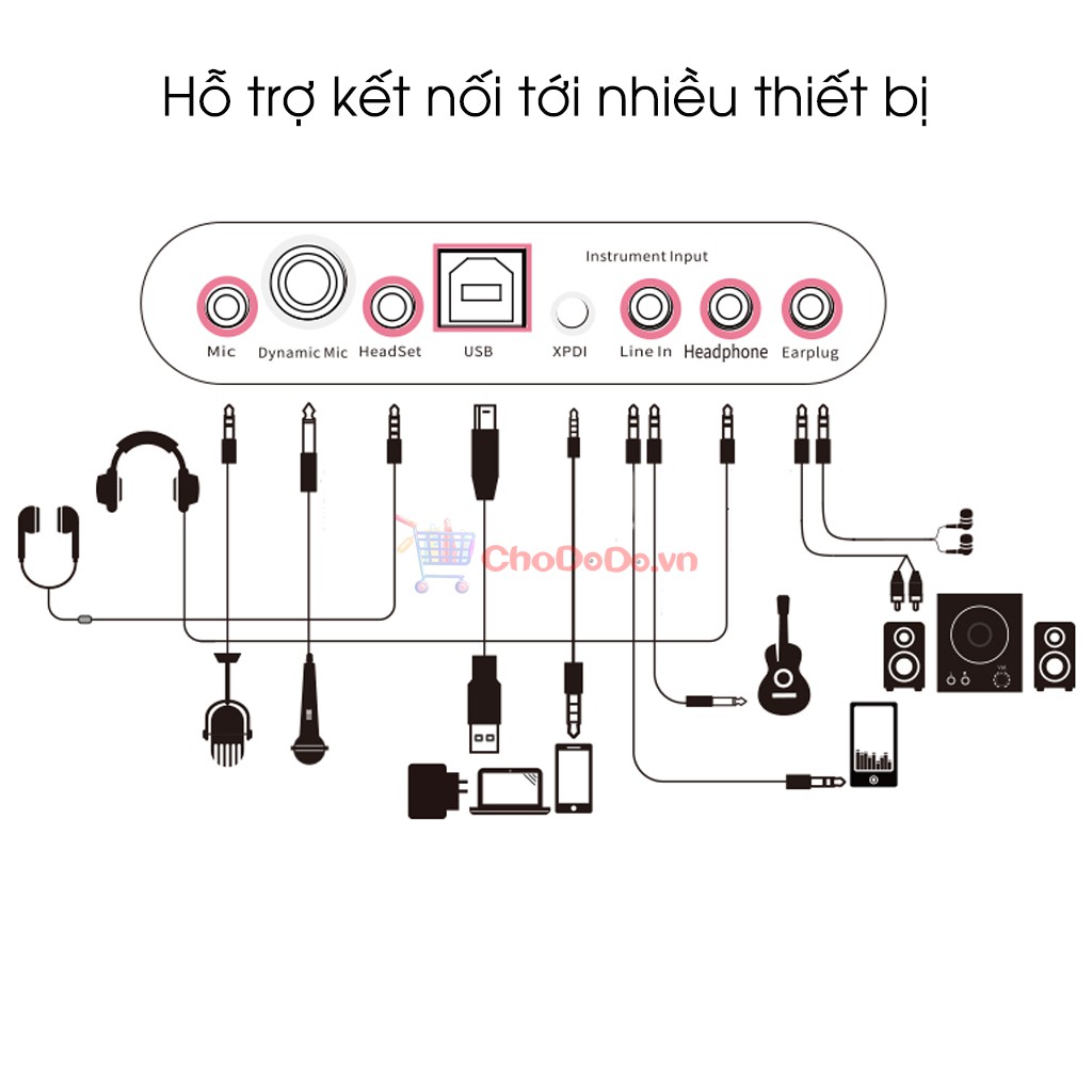 Sound Card XOX BD40 Hàng Cao Cấp✔️Hỗ trợ Autotune✔️Nhiều Hiệu Ứng Đặc Biệt