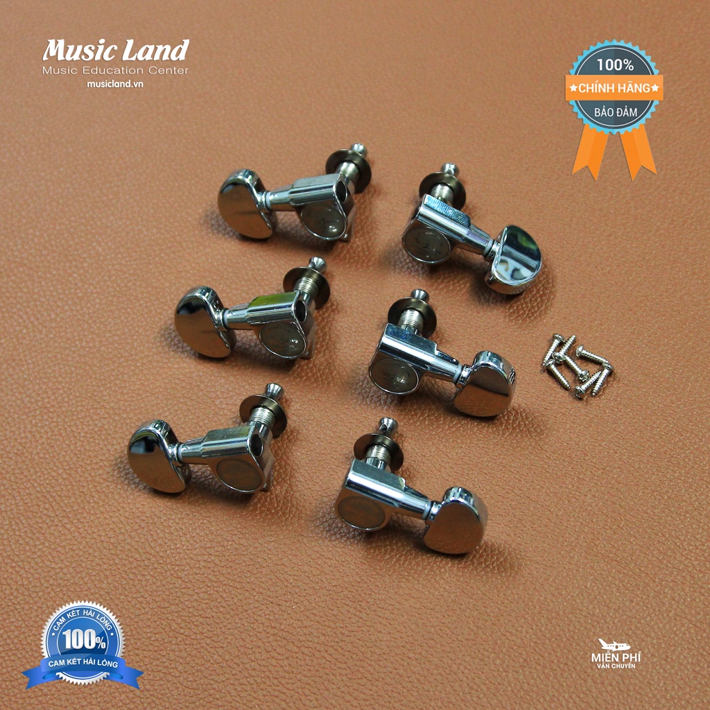 Khóa Đàn Guitar Acoustic DeJung P14W– Chính Hãng