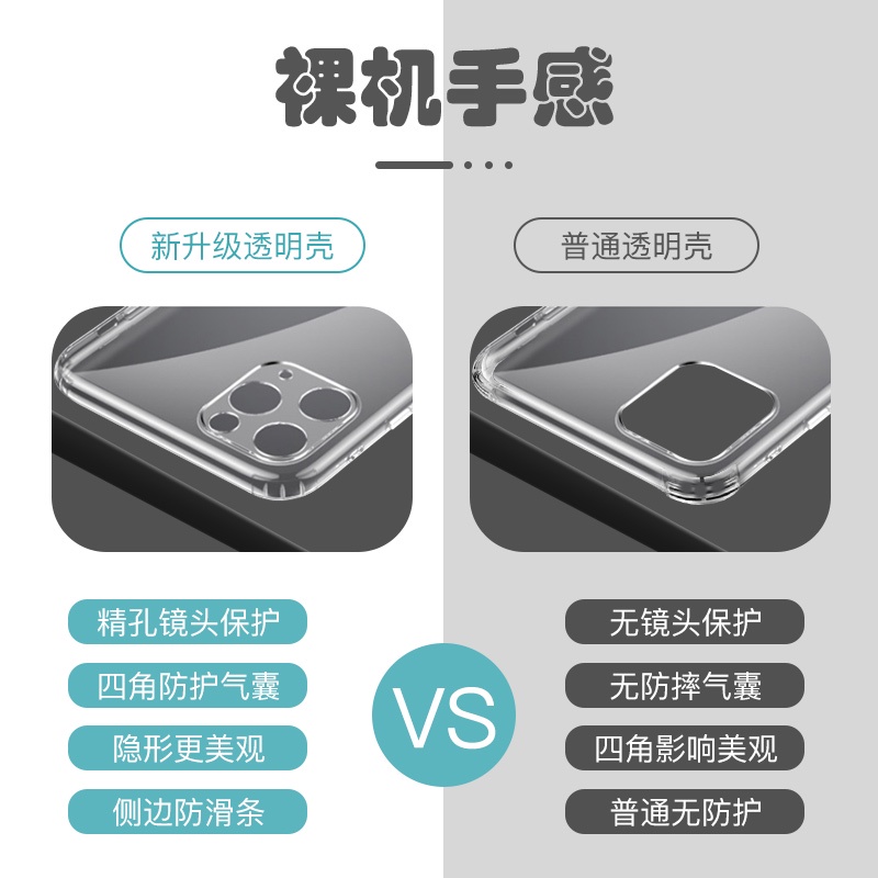 Ốp Điện Thoại Silicon Mềm Chống Sốc Siêu Mỏng Trong Suốt Cho Apple Iphone 13 11 12 XR XS 7 8P 6S SE Pro