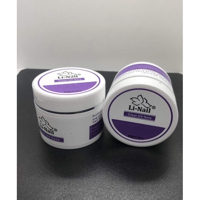 Gel Đắp Móng Li-Nail Không Nóng,Không Chảy [Hũ 20g]