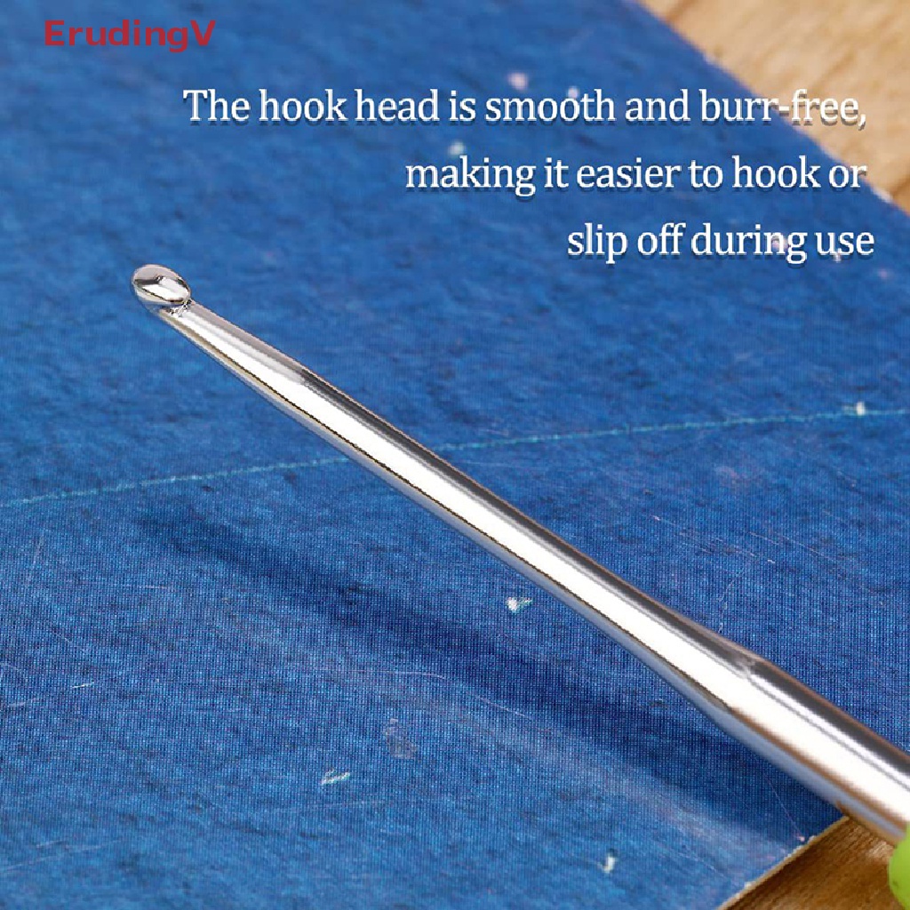 1 Cây Móc Len Tay Cầm Cao Su Mềm 2.0-6.0Mm