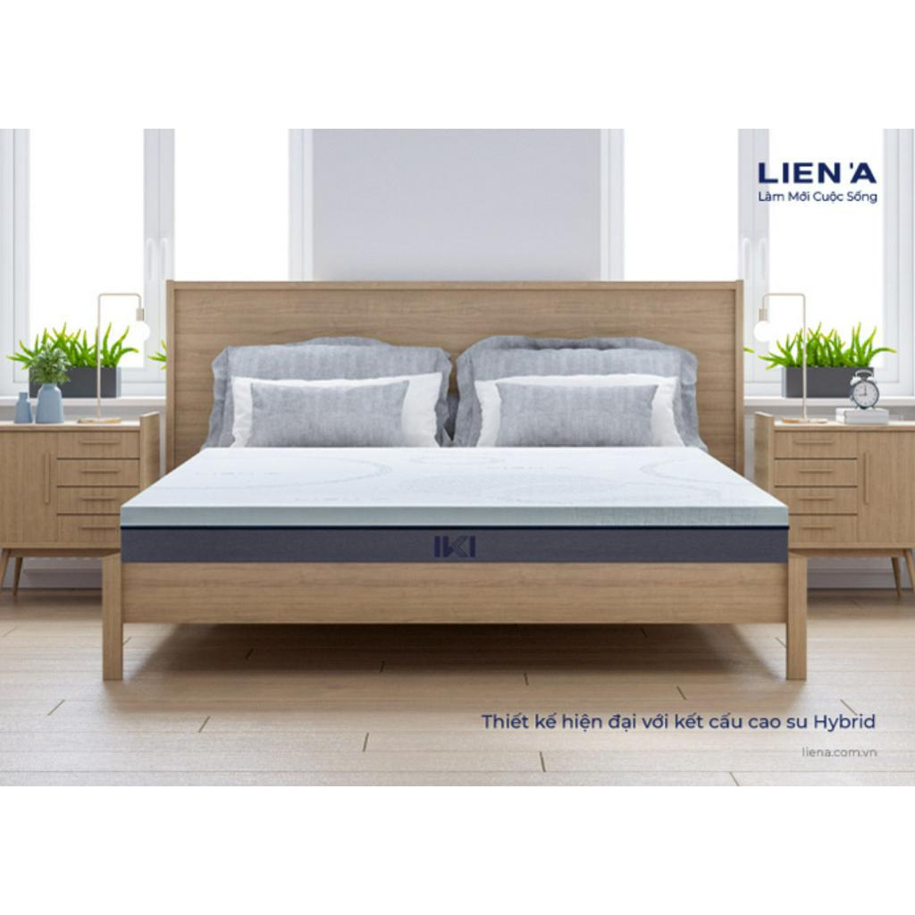 Nệm Cao Su Hybrid IKI Liên Á - Kết hợp từ lớp cao su bề mặt và bên dưới là Foam, Hiện Đại Và Tiện Dụng