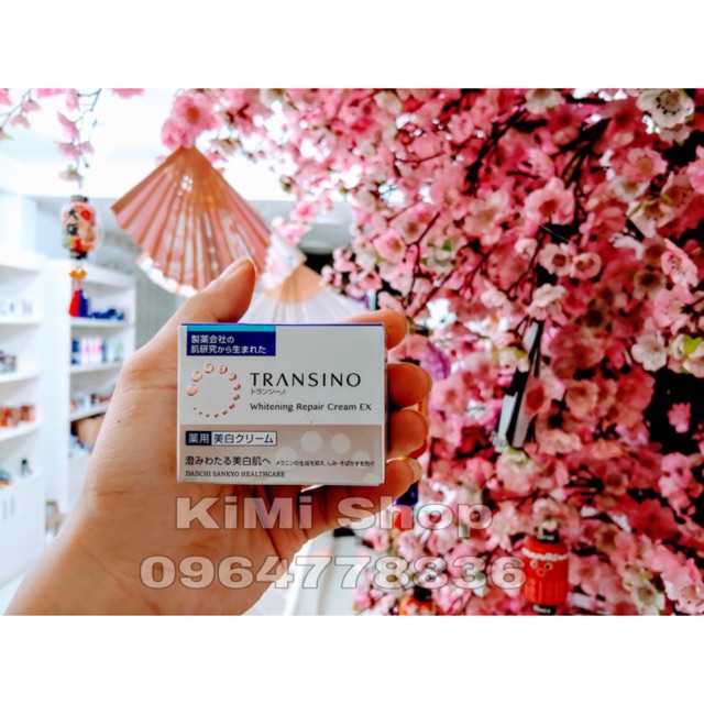 [Mã SKAMA8 giảm 8% đơn 300K] (Mẫu mới nhất 2020) Kem trắng da mờ nám Transino Whitening 35g