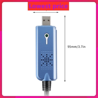 Portable USB 2.0 Video & Audio Capture Card Adapter Composite RCA