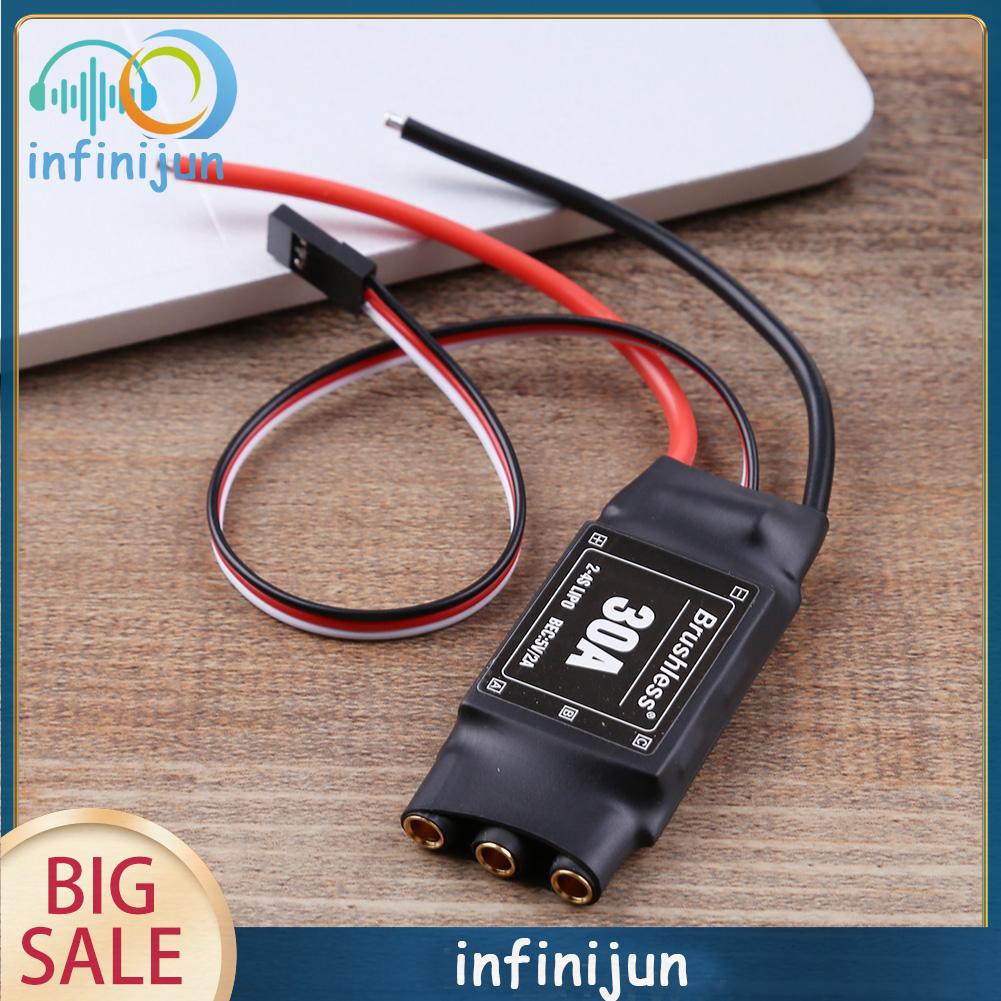 [Mã TOYDEC hoàn 20K xu đơn 50K] Động Cơ Không Chổi Than 30A Esc Cho Máy Bay Điều Khiển Từ Xa