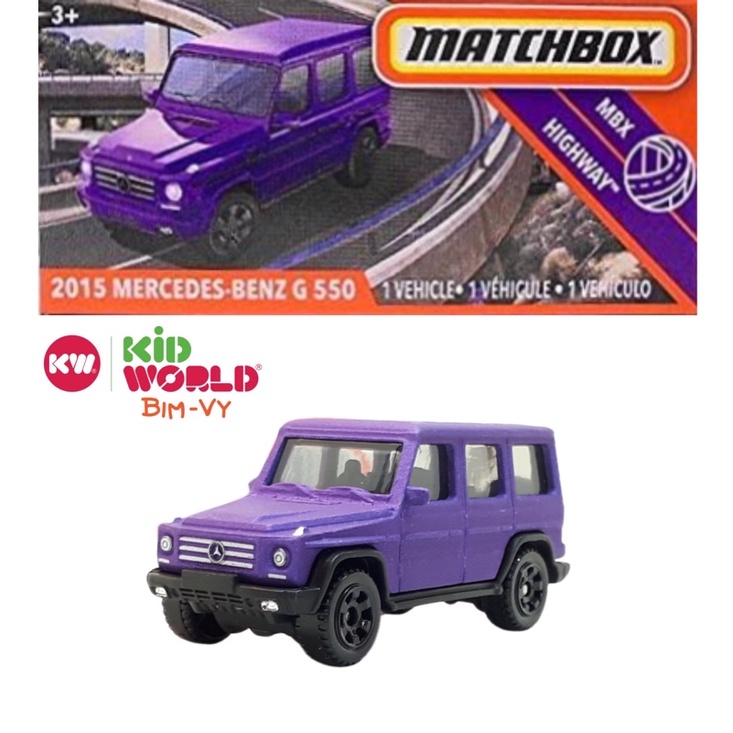 Xe mô hình Matchbox Box 2015 Mercedes-Benz G 550 49/100.