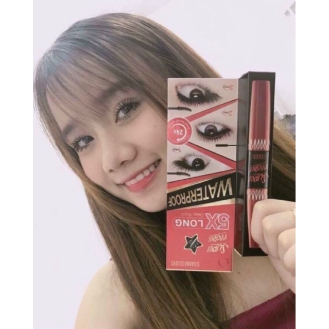 Mascara 2 Đầu Sivanna Super Model 5X Long Thái Lan