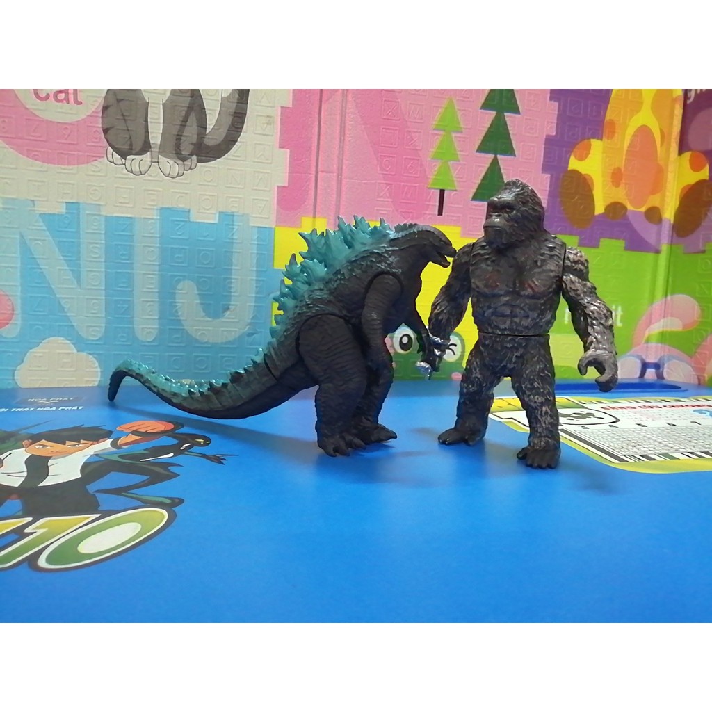 Combo 2 mô hình Godzilla &amp; King Kong