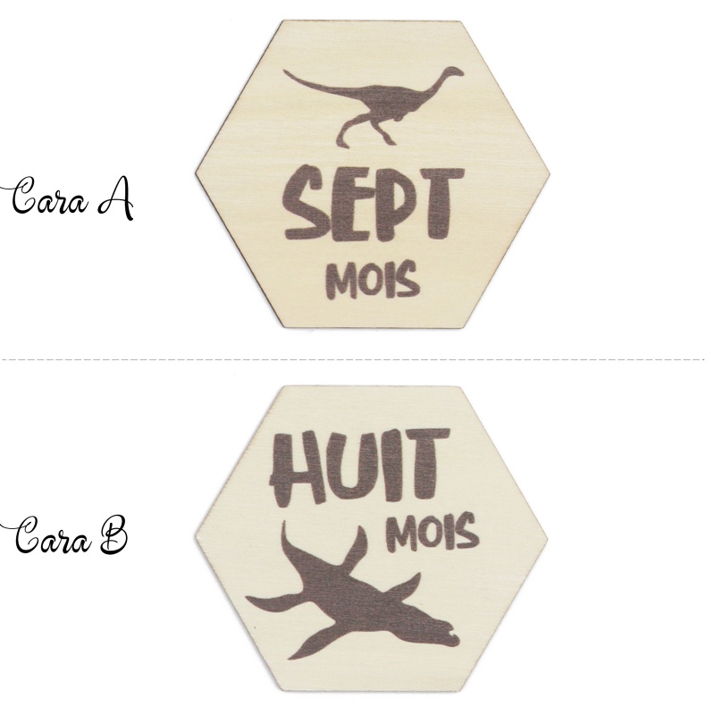 Bộ Thẻ Ảnh Đánh Dấu Năm Mới Dùng Làm Phụ Kiện Chụp Ảnh Cho Bé Sơ Sinh