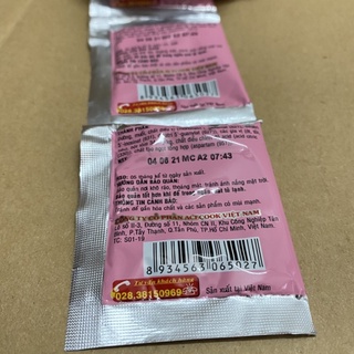 [50 Gói x10g ] Lốc Muối Chấm Hảo Hảo Tôm Chua Cay