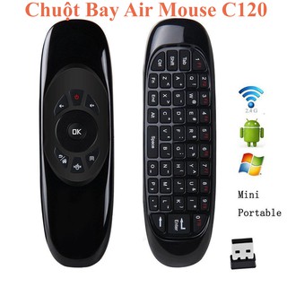Remote Điều Khiển Đa Năng Chuột Bay Air Mouse C120 - Điều khiển chuột bay tìm kiếm giọng nói Remote Mouse Air C120 NHẠY
