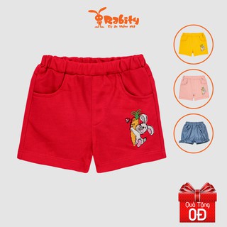 Quần short thỏ bé gái Rabity 91012.91033.91035