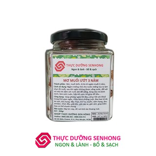 Mơ muối ướt 3 năm (250gr) Mơ muối lâu năm thực dưỡng