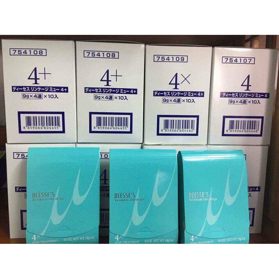 Kem Dưỡng Colagen Milbon Deesse's 4X Dành Cho Tóc Sợi To Và Trung Bình Cứng Nhật Bản Hộp 10 Vỹ | BigBuy360 - bigbuy360.vn