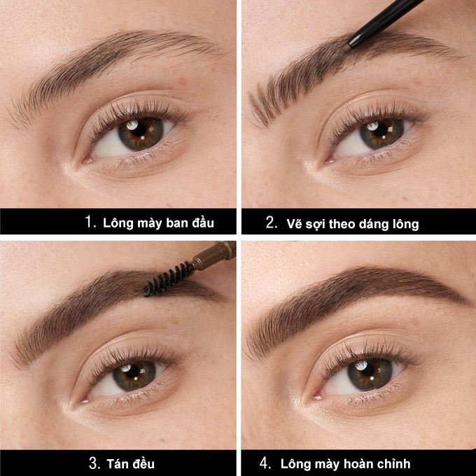 [Bill US] Chì Kẻ Mày Sợi Mảnh 2 Đầu Lâu Trôi L'Oreal Paris Brow Stylist Definer Waterproof Eyebrow Pencil | BigBuy360 - bigbuy360.vn