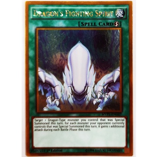 [Thẻ Yugioh] Dragon's Fighting Spirit |EN| Gold Rare