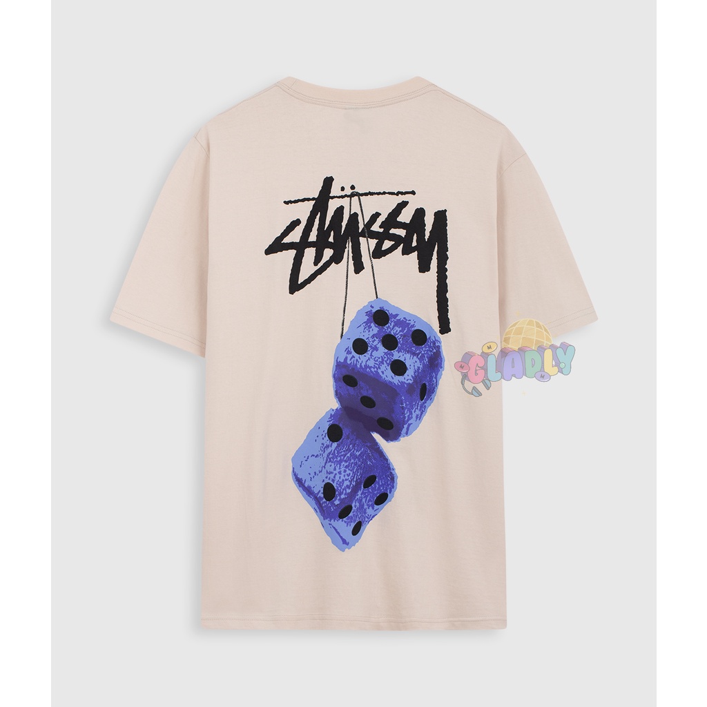 Áo phông Stussy họa tiết Fuzy Dice Tee