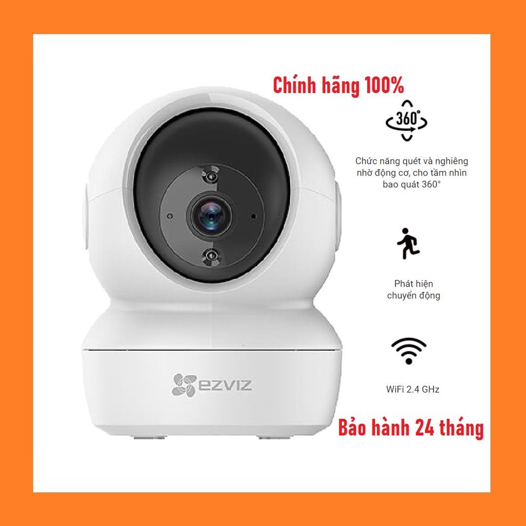 [Hỏa Tốc - HN] Camera IP WIFI trong nhà xoay 360 Ezviz C6N 1080p 2M, C6N 4MP 2K chính hãng, bảo hành 24 tháng