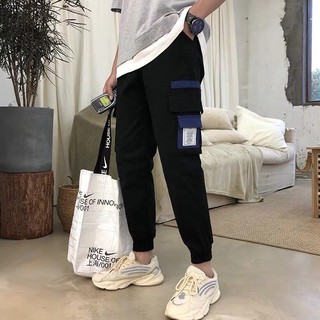 [HIT HOT]Quần kaki túi hộp xanh bó thun chân thể thao siêu xịn