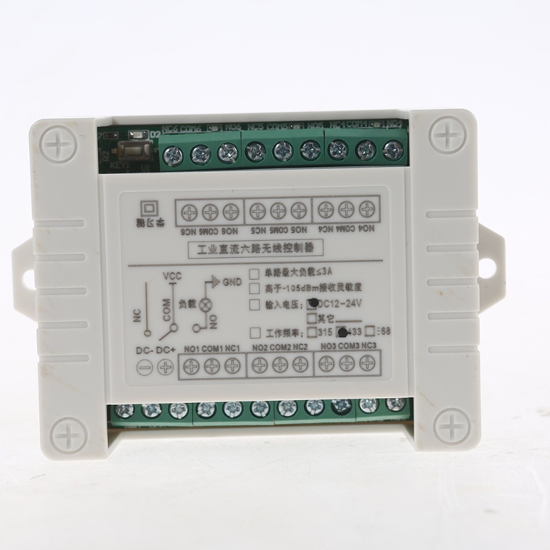 Bộ Điều Khiển Từ Xa Không Dây 24V Cho DC 12V 6 for Ch 6Ch Rf