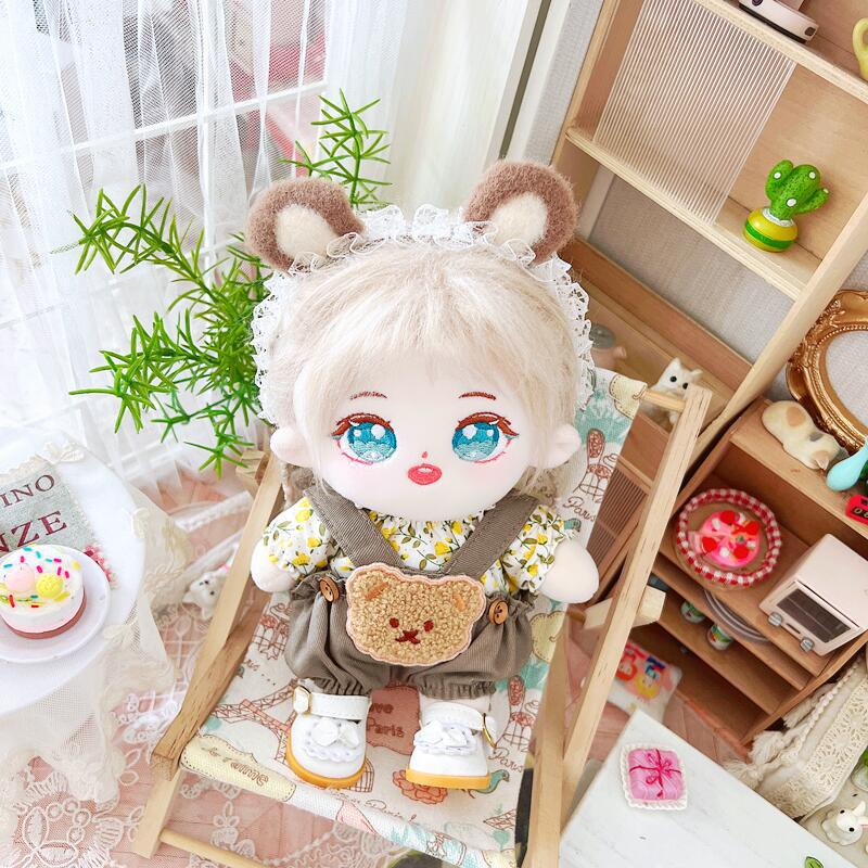 Búp Bê Nhồi Bông Hình Gấu Vui Nhộn 20cm
