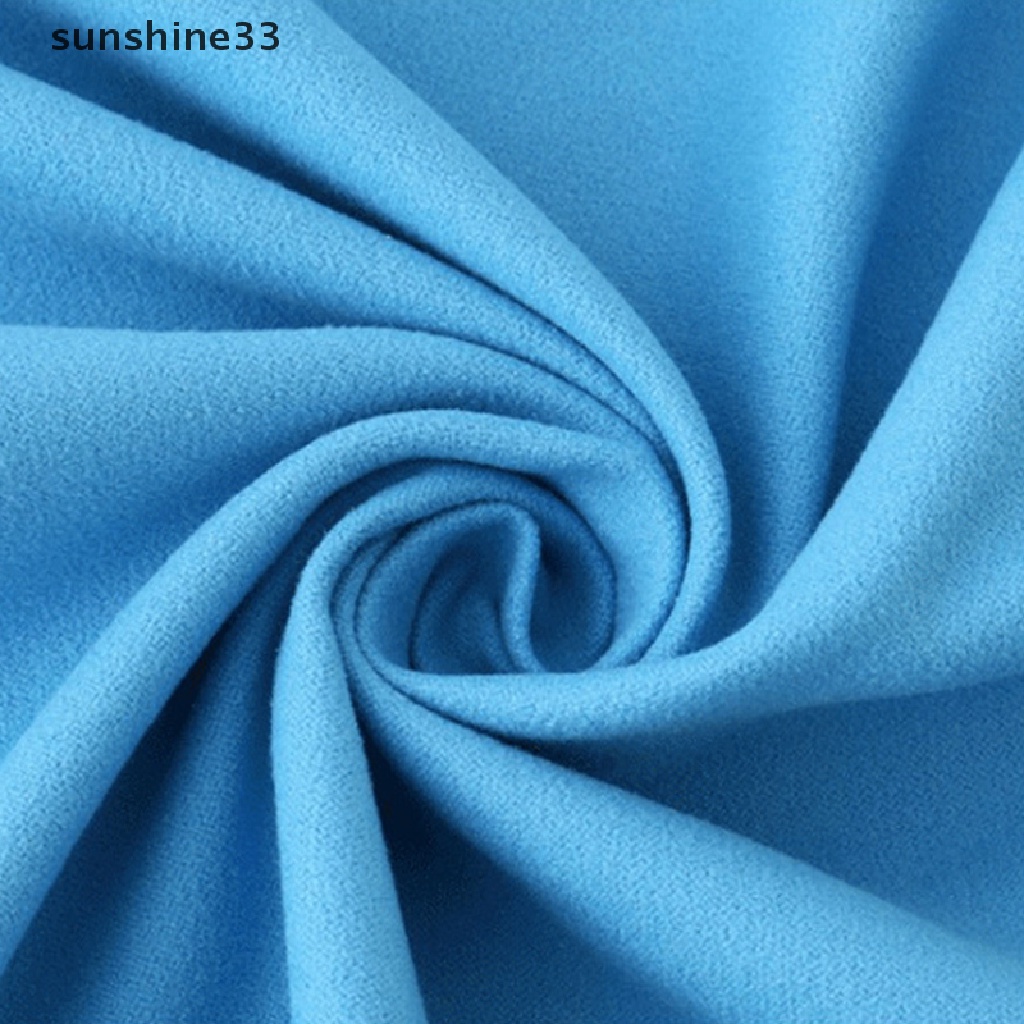 SU Microfiber Towel Sports Bath Gym Quick Drying Travel Swimming Camping Beach n