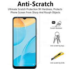 Kính cường lực cho Oppo A15/15s trắng trong độ cứng 9H