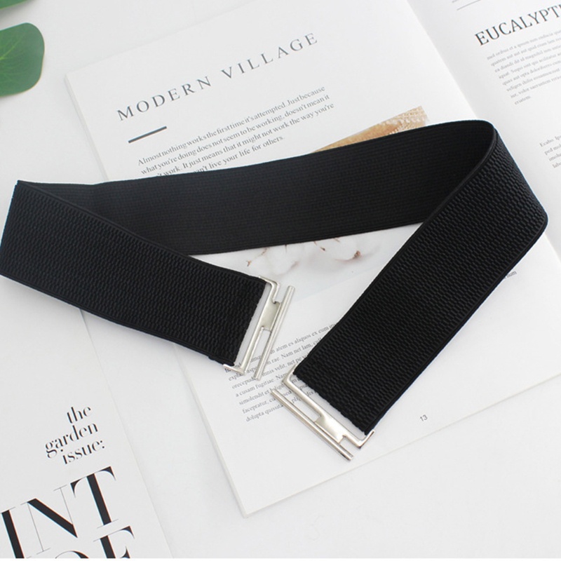 XIXI Thắt lưng bản rộng co giãn thời trang cho nữ