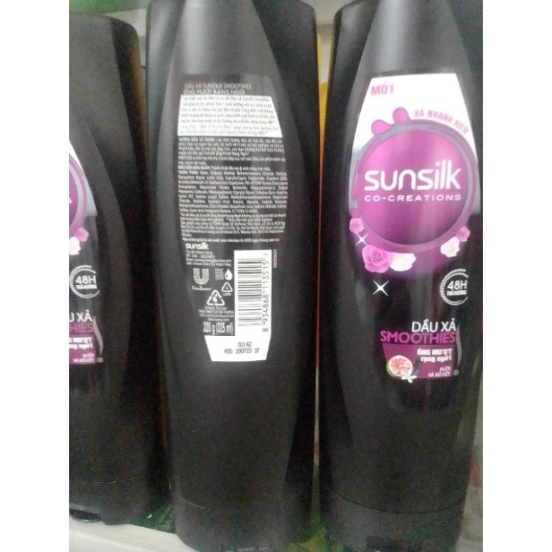 Dầu xả Dầu xả sunsilk bồ kết đen óng mượt 320g