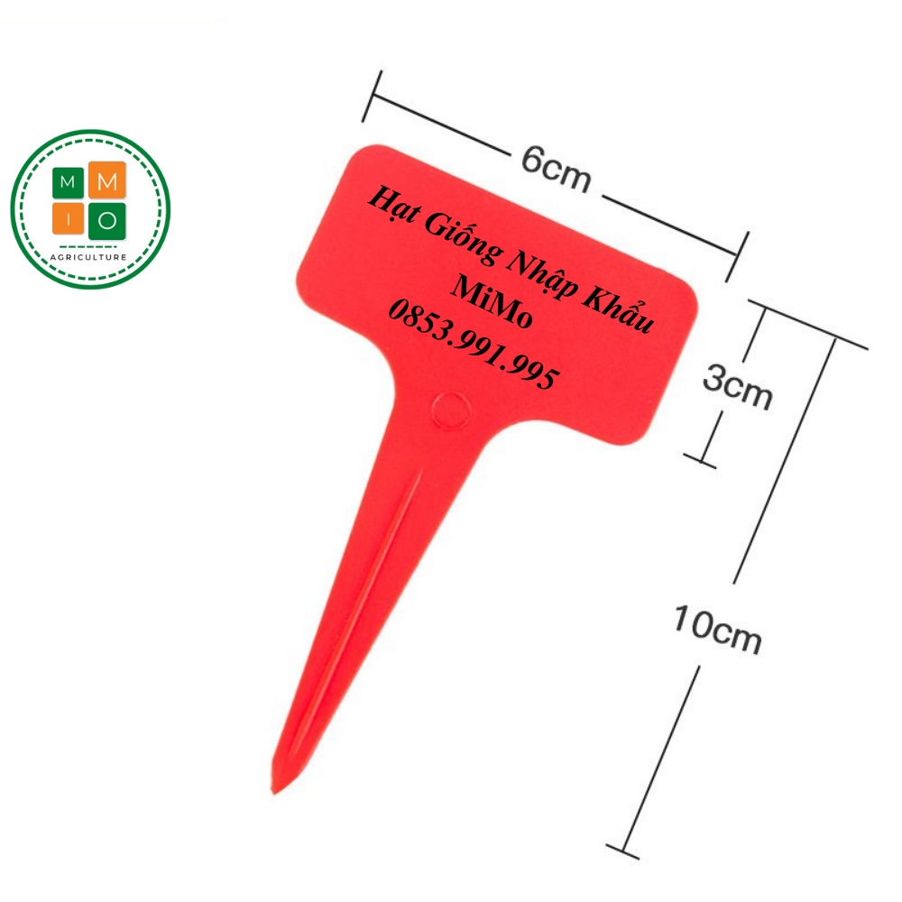 Thẻ ghi tên cây trồng - Đánh dấu thông tin và trang trí cây trồng, decor sân vườn