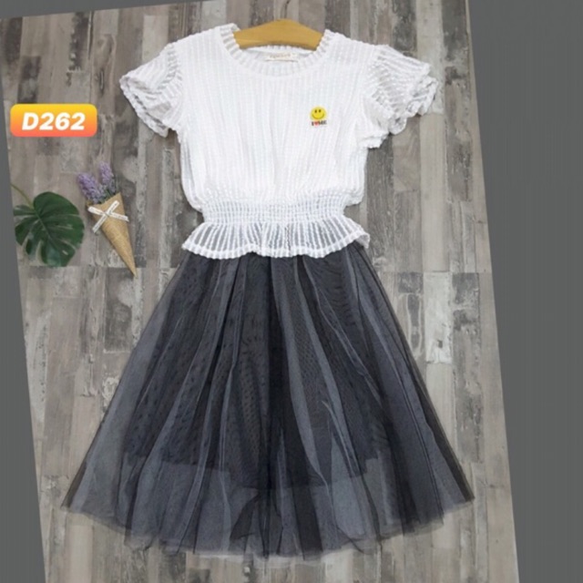 Váy Đầm công chúa dự tiệc Bé Gái cao Cấp Mềm Mát Size đại cồ 30-42 kg