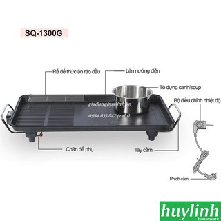Bàn Nướng Điện Tiger Queen SQ-1300G