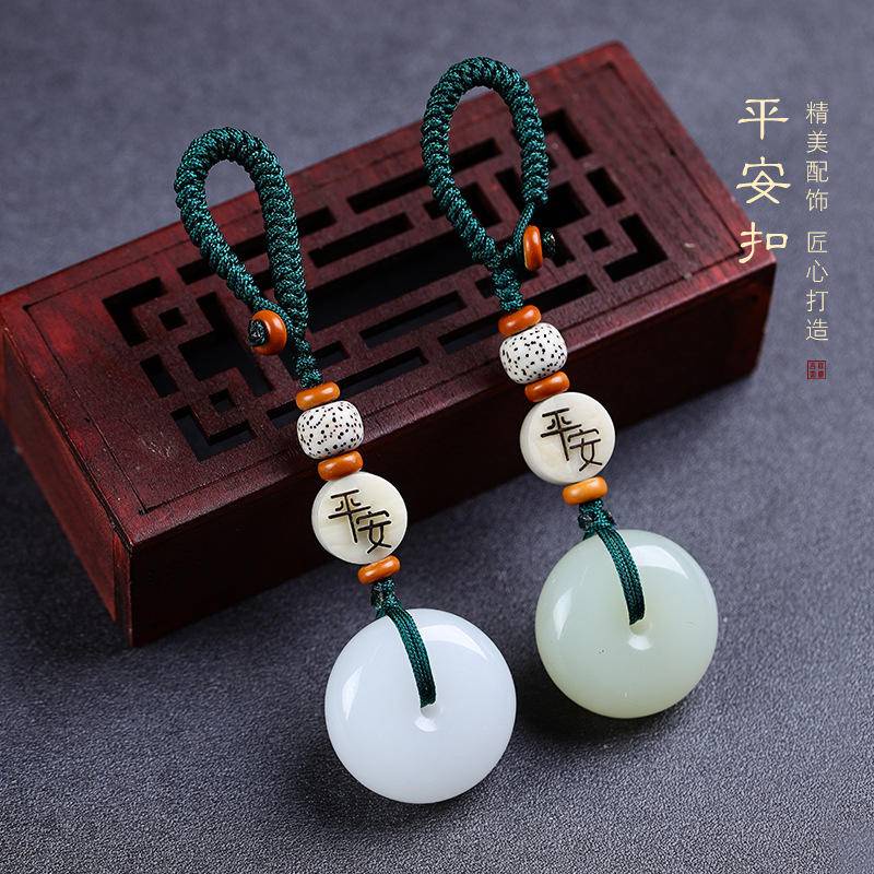 SẢN PHẨM MÓC KHÓA MAY MẮN NGỌC BÍCH THIÊN NHIÊN