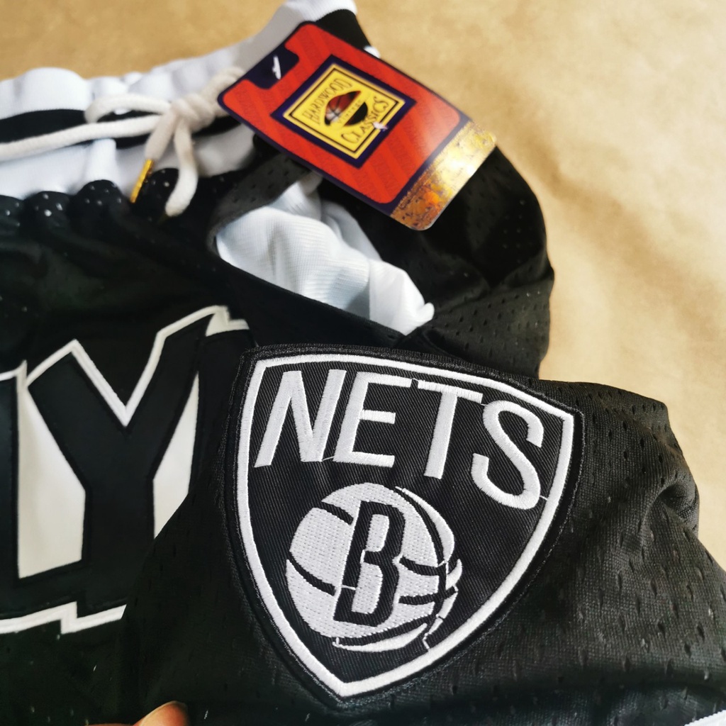 Brooklyn Nets Short Nam Nữ  Streetwear Unisex Oversize BigSize Hiphop Kpop Gym Hotboy Hotgirl