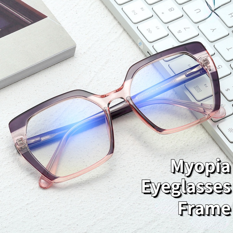 (KIQI-FASHION) COD Kính Chống Tia Uv400 Gọng Mắt Mèo Thời Trang Phương Tây Cho Nam Nữ