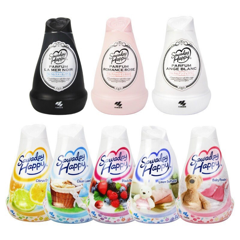 Sáp thơm phòng Kobayashi Sawaday Happy Parfum 150g Cao Cấp #SÁPTHƠM