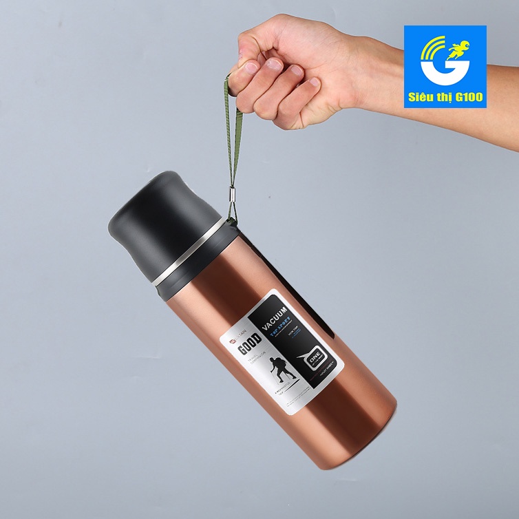 BÌNH INOX 800ML CAO CẤP tặng túi bảo vệ