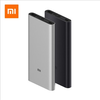 Sạc dự phòng Xiaomi Gen 3 SẠC NHANH (2 cổng + Chân Type C ) chuẩn 10.000 mAh - (Bảo hành 12 tháng)